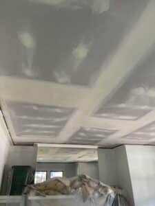Primed ceiling