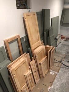 Unfinished cabinet doors