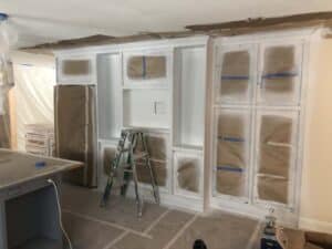 Unfinished cabinets